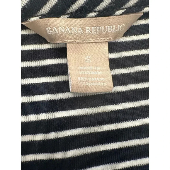 Banana Republic Women Striped Small Top - Picture 3 of 5